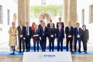 Capi delegazione al G7 di Trento 15 marzo 2024